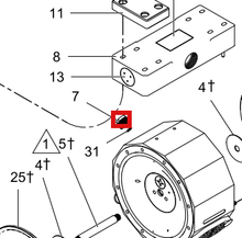 Load image into Gallery viewer, Graco ChemSafe 1590 ADAPTER, inlet, 1/4 in. NPT
