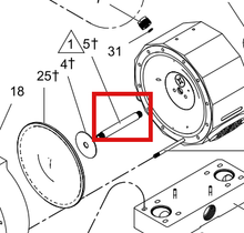 Load image into Gallery viewer, Graco ChemSafe 1590 SHAFT, diaphragm