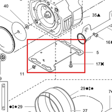 Load image into Gallery viewer, Graco 17H314 KIT, REPLACEMENT, STAND, MNT, 350 - item 5 highlighted in the Graco 333015EN-P parts diagram