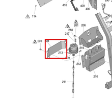 Load image into Gallery viewer, Graco 17H650 Automatic (includes 151, 212, 213) Solenoid Cover - highlighted in parts diagram