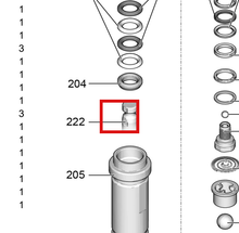 Load image into Gallery viewer, Graco 17H878 Kit, Repair, Rod, 7900 Pro - highlighted in parts diagram