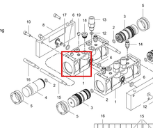 Load image into Gallery viewer, Graco 17J100 Manifold  Color Change  Lp 316 Sst - highlighted in parts diagram