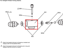 Load image into Gallery viewer, Graco 17L430 Manifold,sst,10 Jic To 1-3/8-20 - highlighted in parts diagram