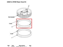 Load image into Gallery viewer, Graco 17L889 Hose,wiper - highlighted in parts diagram