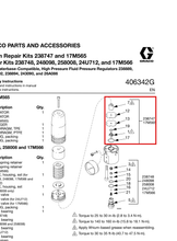 Load image into Gallery viewer, Graco 17M565 Kit,repair, Diaphragm, Acid - highlighted in parts diagram