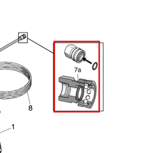 Load image into Gallery viewer, Graco 17P089 KIT, O-RING, 110, 10 PACK - item 7A highlighted in the Graco 333031EN-G parts diagram
