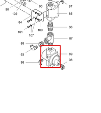 Load image into Gallery viewer, Graco 17P434 Regulator,po 400 Scfm 5-160 Psi - highlighted in parts diagram