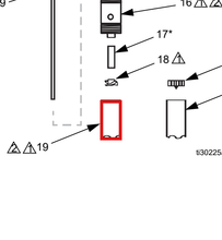 Load image into Gallery viewer, Graco 17P639 Saniforce Piston Pump,foot,316sst - highlighted in parts diagram