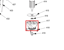 Load image into Gallery viewer, Graco 17P982 Housing,lower - highlighted in parts diagram