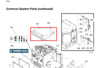 Load image into Gallery viewer, Graco 17R967 Painted Air Control Cover - highlighted in parts diagram