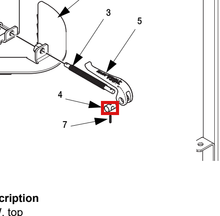 Load image into Gallery viewer, Graco 17S372 Pin,pivot Handle - highlighted in parts diagram