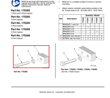 Load image into Gallery viewer, Graco 17S392 Kit, Accy, Weld, Mnt, Inj,1pt - highlighted in parts diagram