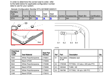 Load image into Gallery viewer, Graco 17S600 Seal,infl Bes Pallecon Wht Neo - highlighted in parts diagram