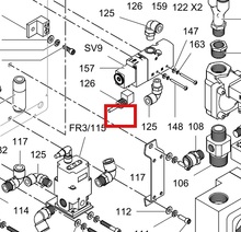 Load image into Gallery viewer, Graco 17T492 Valve,pneu 3/2 24vdc Nc 1/4 - highlighted in parts diagram