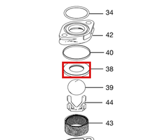 Load image into Gallery viewer, Graco 17T727 Valve,check,assembly - highlighted in parts diagram