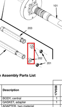 Load image into Gallery viewer, Graco 17V831 Bearing,rod - highlighted in parts diagram