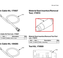 Load image into Gallery viewer, Graco 17V972 Tool,mounting - highlighted in parts diagram