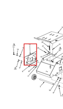 Load image into Gallery viewer, Graco 17W027 Plate, Side - highlighted in parts diagram