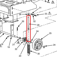 Load image into Gallery viewer, Graco 17W182 LINK,PRESSURE CONTROL - item 29 highlighted in the Graco 3A5581EN-D parts diagram