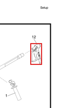 Load image into Gallery viewer, Graco 17W475 Kit, Clamp, Handle - highlighted in parts diagram