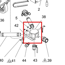 Load image into Gallery viewer, Graco 17W639 KIT,MANIFOLD,F800 - item 38 highlighted in the Graco 3A5653EN parts diagram