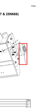 Load image into Gallery viewer, Graco 17W954 Bearing,assembly,ps,hs - highlighted in parts diagram