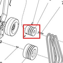 Load image into Gallery viewer, Graco 17W994 PULLEY,ENGINE,FS200 - item 6 highlighted in the Graco 3A5578EN-E parts diagram