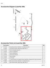 Load image into Gallery viewer, Graco 17X156 Grindlazer Hose,vac - highlighted in parts diagram