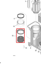 Load image into Gallery viewer, Graco 17X930 Adapter, Longopac Bag - highlighted in parts diagram