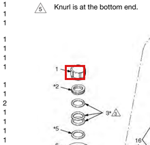 Load image into Gallery viewer, Graco 180049 Nut  Packing - highlighted in parts diagram