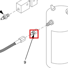 Load image into Gallery viewer, Graco 180664 Adapter - highlighted in parts diagram