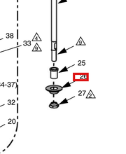 Load image into Gallery viewer, Graco 184051 Piston, (4.5 Cm) - highlighted in parts diagram