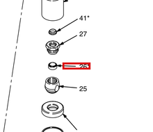 Load image into Gallery viewer, Graco 184114 Seal,valve - highlighted in parts diagram