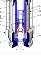 Load image into Gallery viewer, Graco 184406 Guide, Ball - highlighted in parts diagram