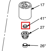 Load image into Gallery viewer, Graco 184445 SEAL, VALVE - item 41 highlighted in the Graco 308080EN-J parts diagram