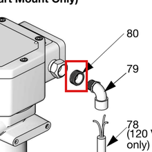 Load image into Gallery viewer, Graco 185065 ADAPTER  CABLE - item 80 highlighted in the Graco 312798EN parts diagram