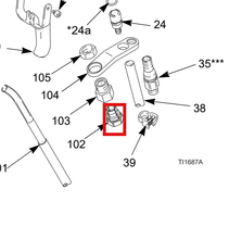 Load image into Gallery viewer, Graco 185547 Housing, Ferrule, Wb - highlighted in parts diagram