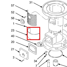 Load image into Gallery viewer, Graco 186124 Plate, Instruction - highlighted in parts diagram