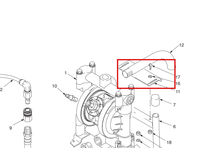 Load image into Gallery viewer, Graco 186309 Bracket, Storage - highlighted in parts diagram
