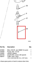 Load image into Gallery viewer, Graco 186447 Tube, Nylon - highlighted in parts diagram