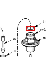 Load image into Gallery viewer, Graco 187860 Seal - highlighted in parts diagram