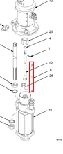Load image into Gallery viewer, Graco 189216 Tube, Supply - highlighted in parts diagram