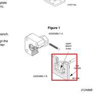 Load image into Gallery viewer, Graco 189305 Assembly tool for servicing yoke and trip rod (Viscount I) - highlighted in parts diagram
