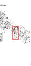 Load image into Gallery viewer, Graco 189795 Cover, Fluid, 2150, Pvdf, Machined - highlighted in parts diagram