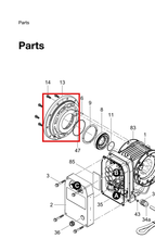 Load image into Gallery viewer, Graco 18A535 Pin, Spring, Slotted, 1/4 Dia. - highlighted in parts diagram