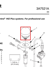 Load image into Gallery viewer, Graco 18B244 Cable,m12,5p M To F,16m,is - highlighted in parts diagram