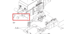 Load image into Gallery viewer, Graco 18C122 Fitting,un13/16-16,female - highlighted in parts diagram