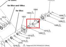 Load image into Gallery viewer, Graco 18D964 Rod,piston,psm100,wm - highlighted in parts diagram