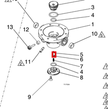 Load image into Gallery viewer, Graco 18F818 Ball,sin, 6mm,regulator - highlighted in parts diagram