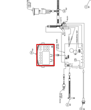 Load image into Gallery viewer, Graco 18H254 Replacement Display and Control Board HP Kit - highlighted in parts diagram